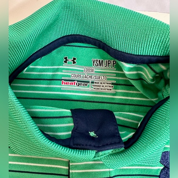 Boys Under Armour heatgear athletic polos - Picture 4 of 12